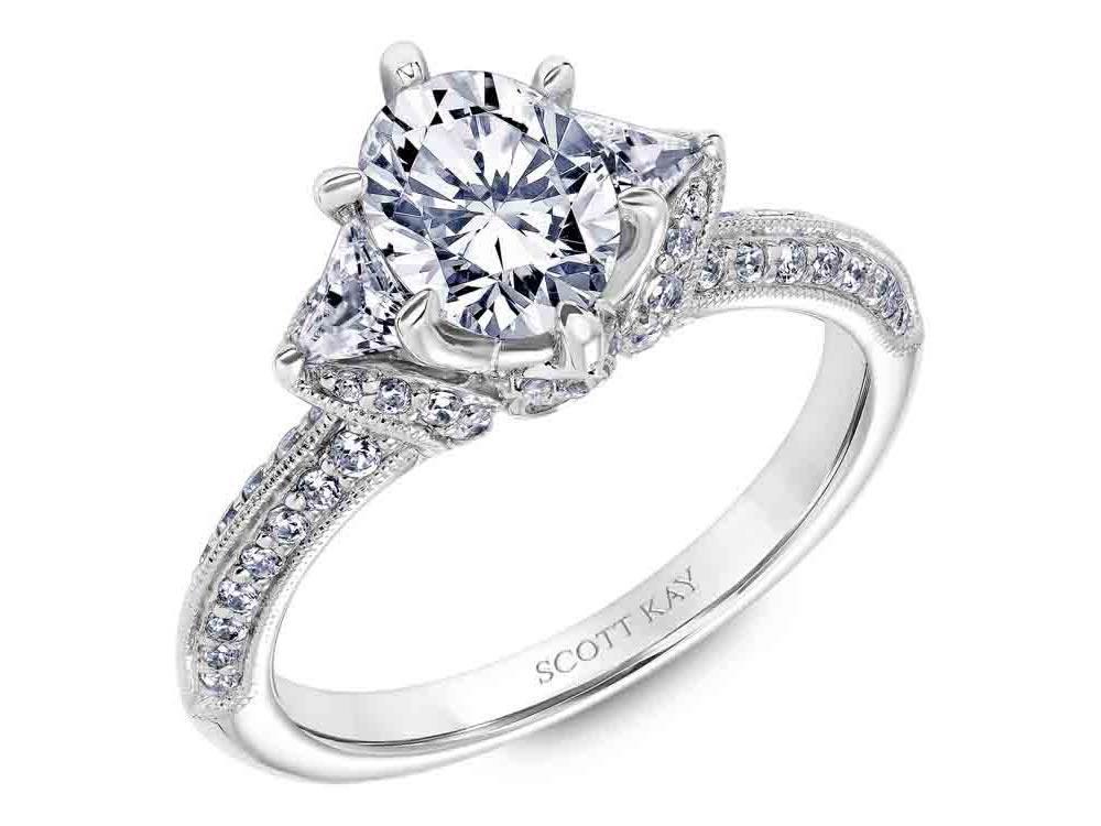 Scott Kay - SK5601 - Luminaire SCOTT KAY Engagement Ring Birmingham Jewelry