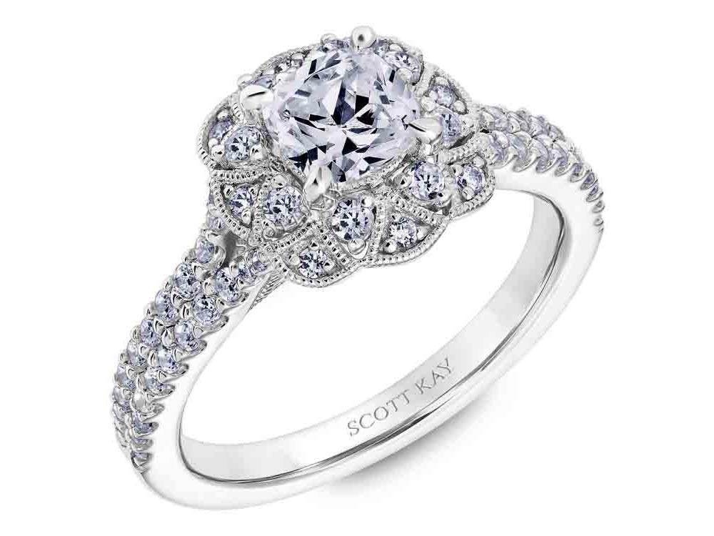 Scott Kay - SK5602 - Heaven's Gates SCOTT KAY Engagement Ring Birmingham Jewelry