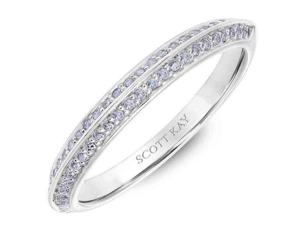Scott kay diamond band Clearance