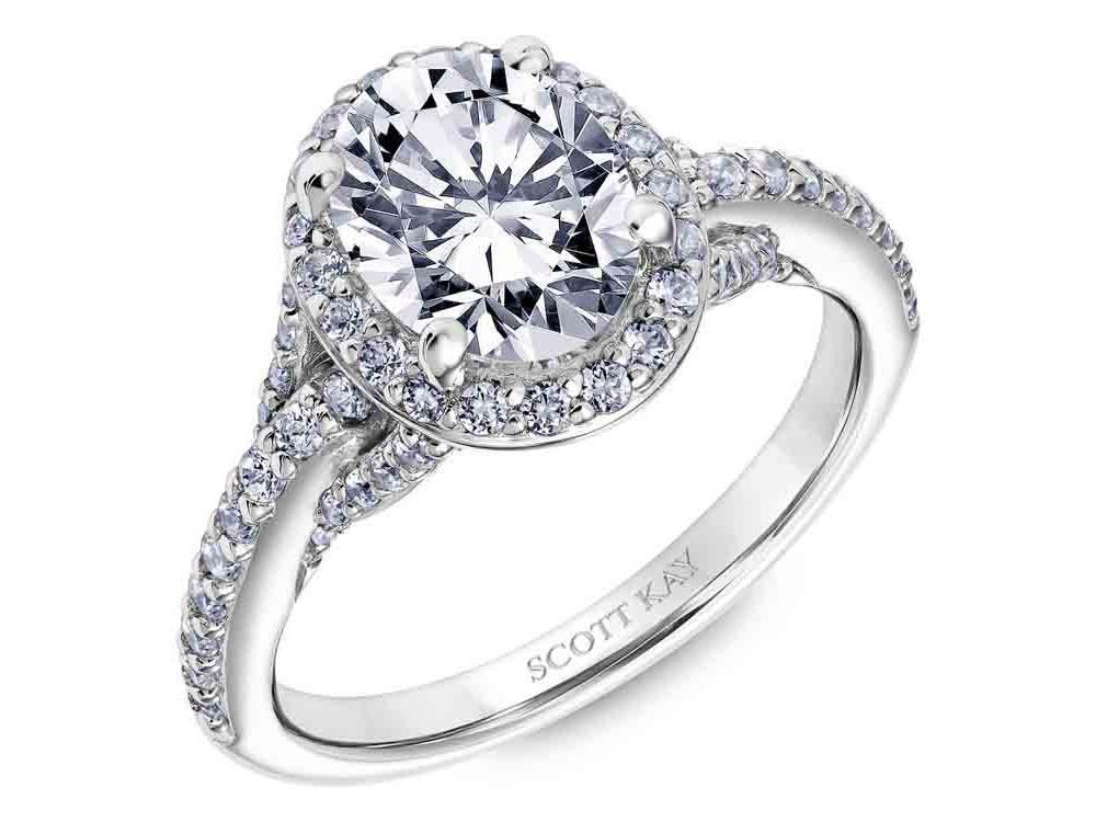 Scott Kay - SK5610 - Embrace SCOTT KAY Engagement Ring Birmingham Jewelry