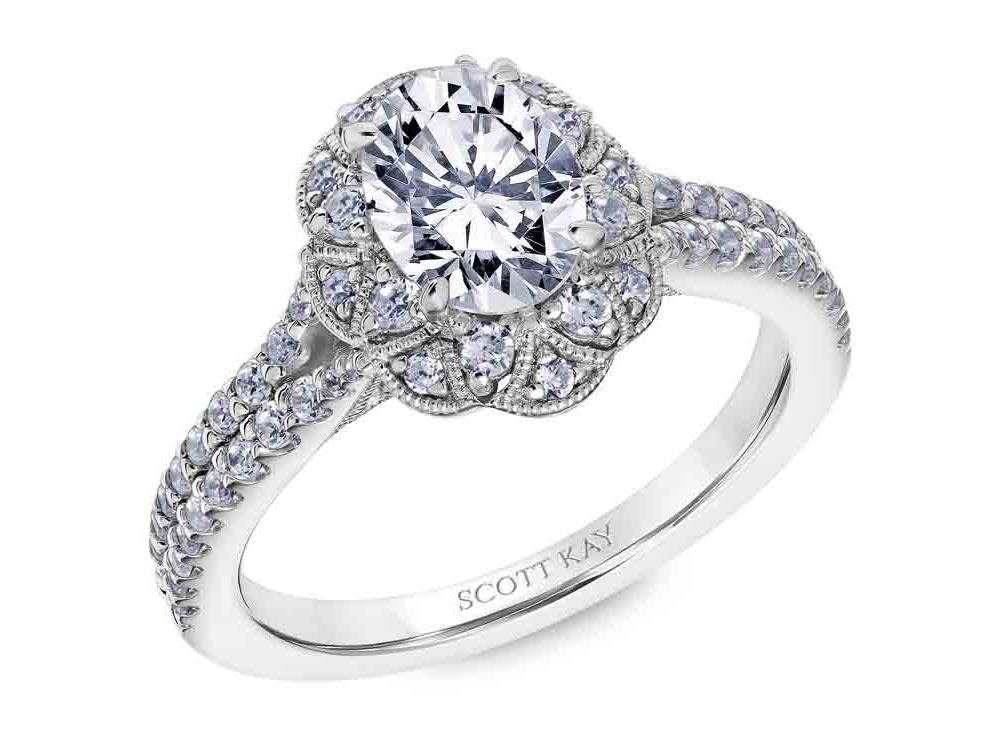 Scott Kay - SK5612 - Heaven's Gates SCOTT KAY Engagement Ring Birmingham Jewelry