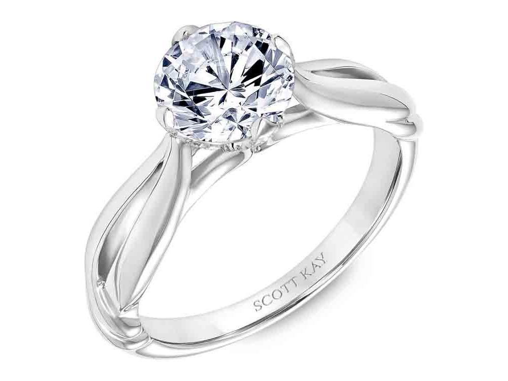Scott Kay - SK5614 - Namaste SCOTT KAY Engagement Ring Birmingham Jewelry