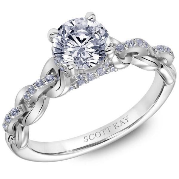 Scott Kay - SK5615 - Embrace SCOTT KAY Engagement Ring Birmingham Jewelry