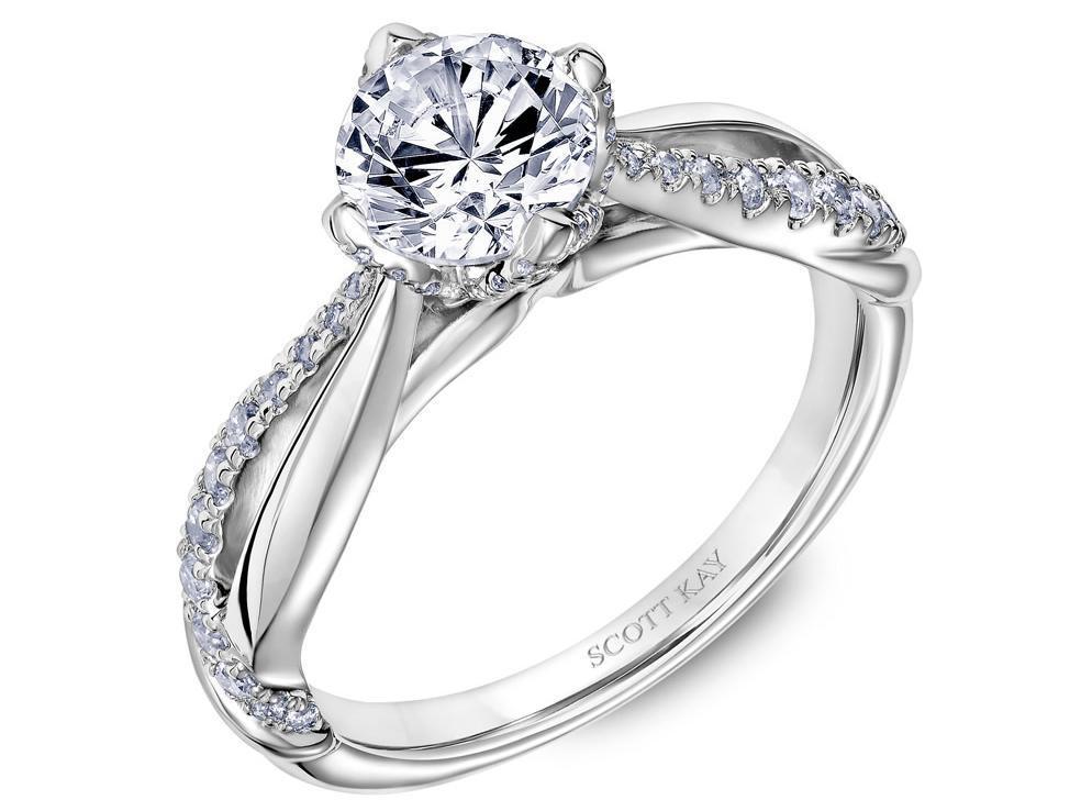 Scott Kay - SK5631 - Namaste SCOTT KAY Engagement Ring Birmingham Jewelry