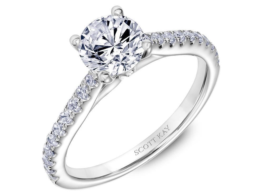 Scott Kay - SK5633 - Namaste SCOTT KAY Engagement Ring Birmingham Jewelry