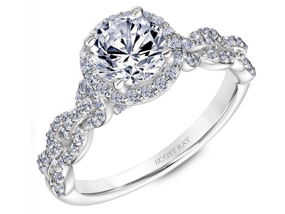 Scott Kay - SK5640 - Embrace SCOTT KAY Engagement Ring Birmingham Jewelry