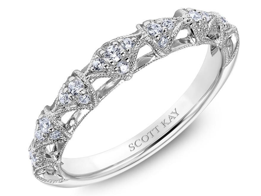 Scott kay diamond band Clearance