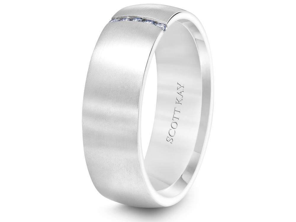 Scott Kay - SK5656 - Luminaire SCOTT KAY Men's Wedding Band Birmingham Jewelry