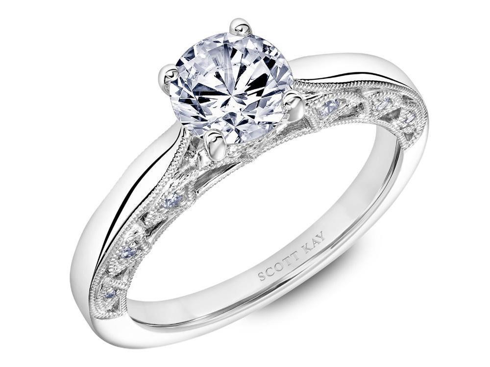 Scott Kay - SK5668 - Heaven's Gate SCOTT KAY Engagement Ring Birmingham Jewelry