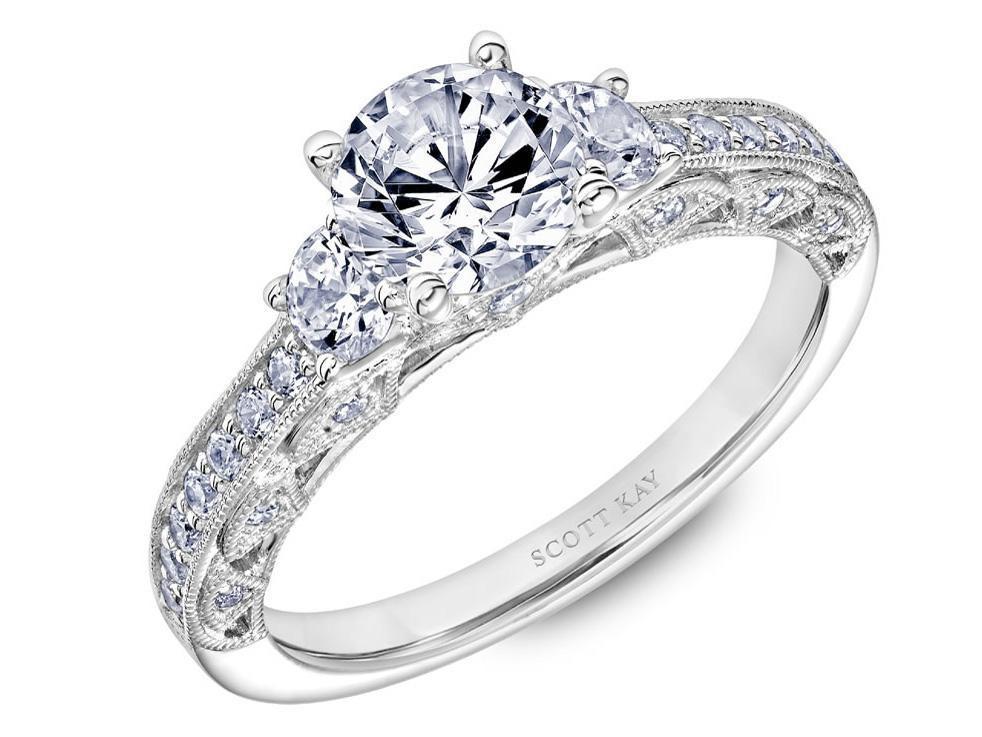 Scott Kay - SK5669 - Heaven's Gate SCOTT KAY Engagement Ring Birmingham Jewelry