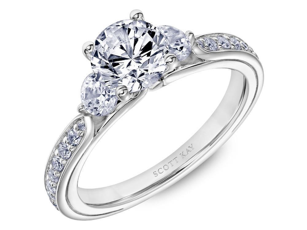 Scott Kay - SK5673 - Namaste SCOTT KAY Engagement Ring Birmingham Jewelry