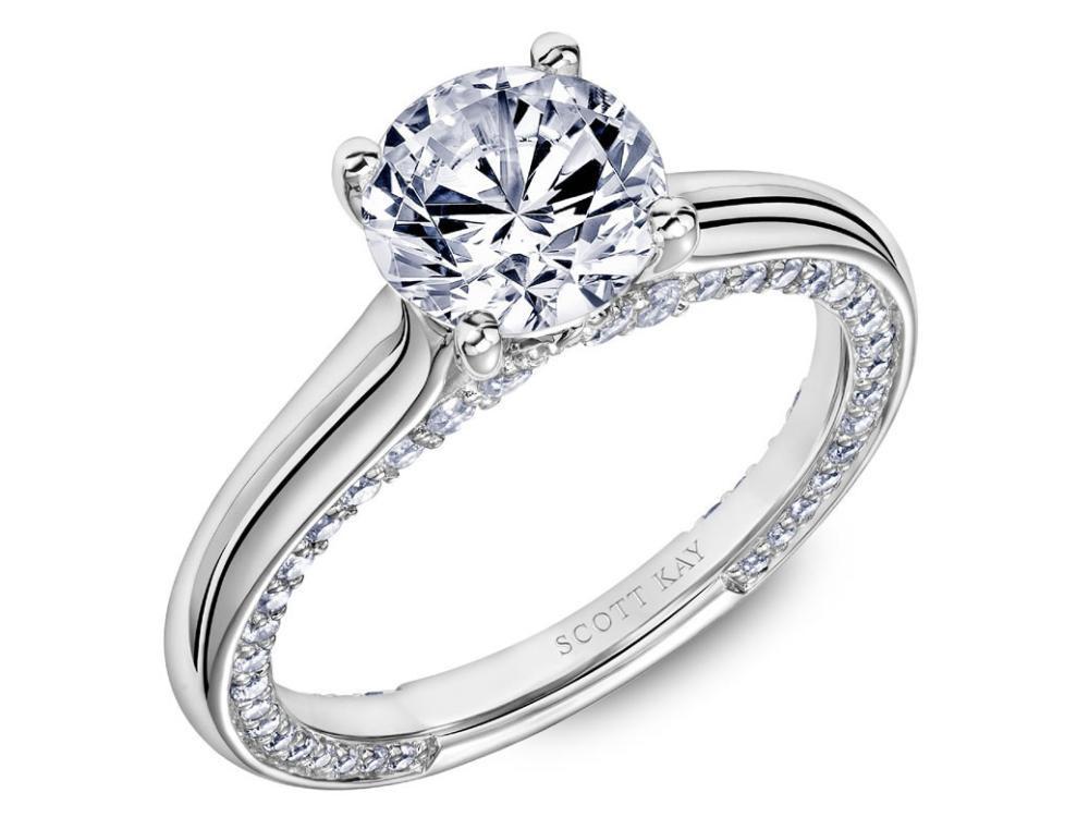 Scott Kay - SK5675 - Namaste SCOTT KAY Engagement Ring Birmingham Jewelry