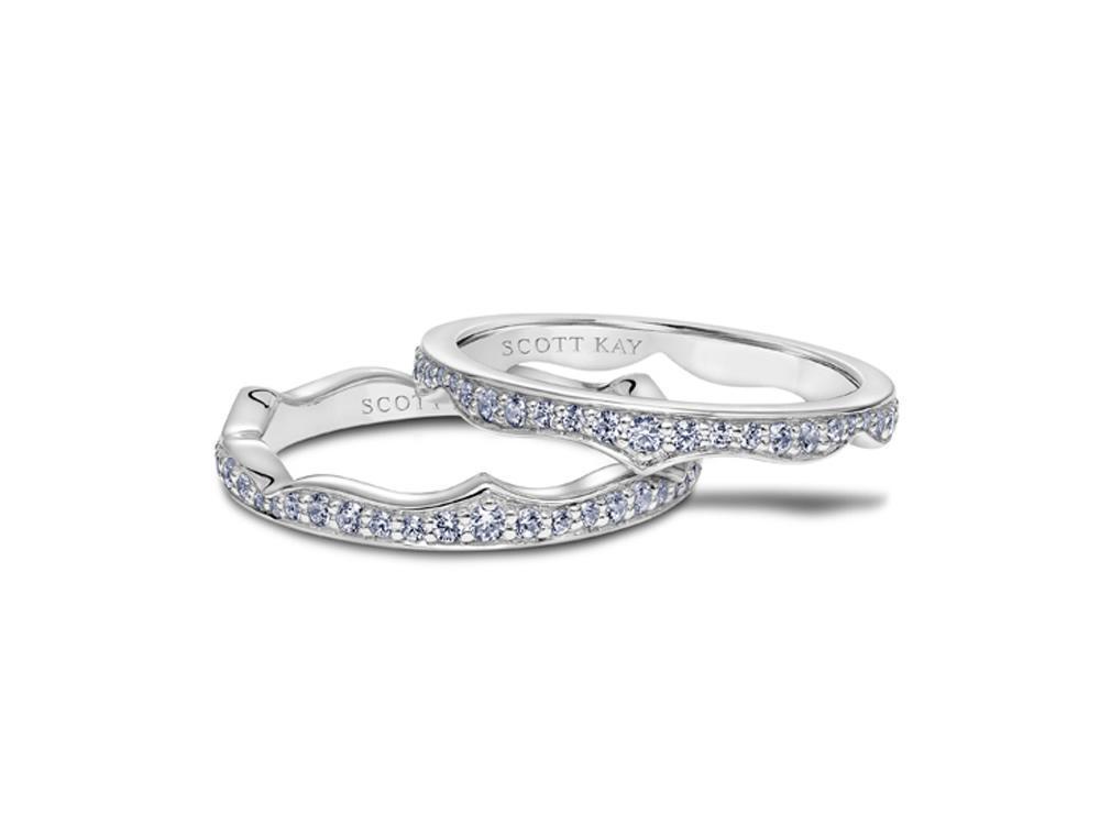 Scott Kay - SK5698 - Namaste (Set Of Two) SCOTT KAY Eternity band Birmingham Jewelry