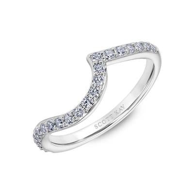 Kay jewelers curved wedding on sale band