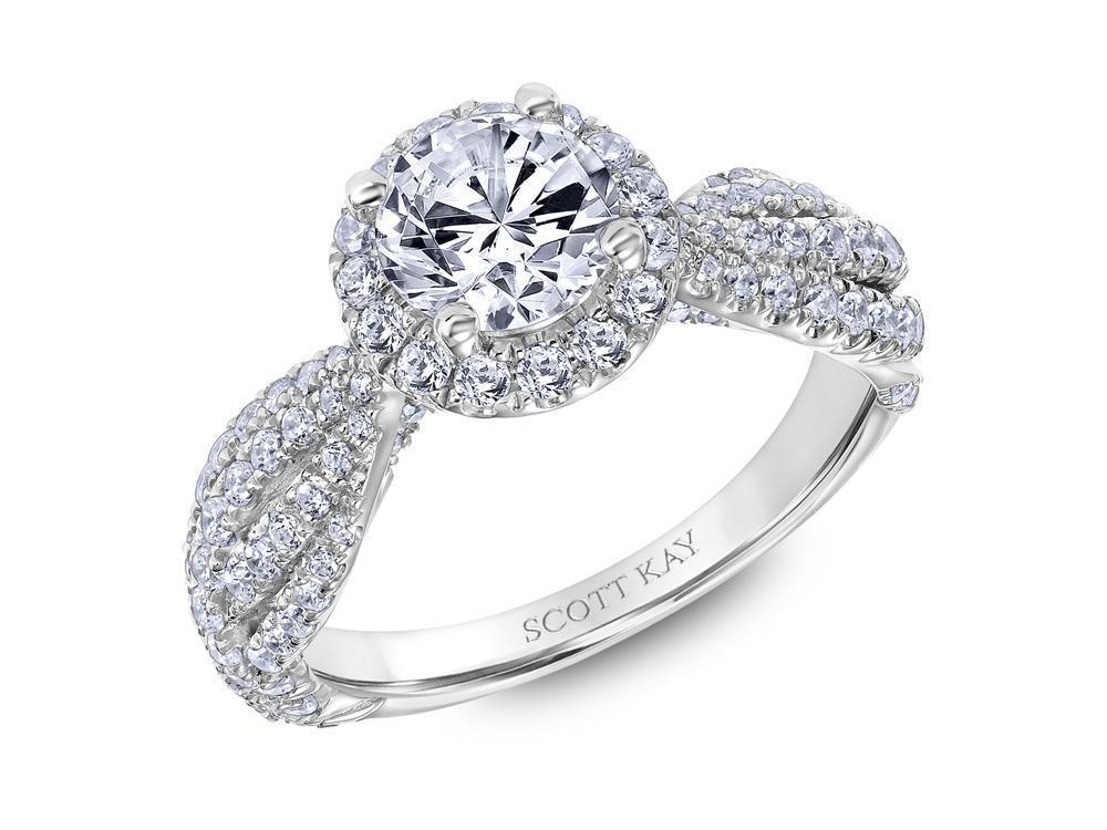 Scott Kay - SK6003 - Namaste SCOTT KAY Engagement Ring Birmingham Jewelry