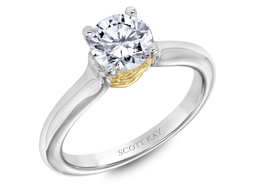 Scott Kay - SK6011 - Guardian SCOTT KAY Engagement Ring Birmingham Jewelry