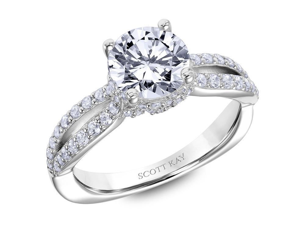 Scott Kay - SK6012 - Guardian SCOTT KAY Engagement Ring Birmingham Jewelry