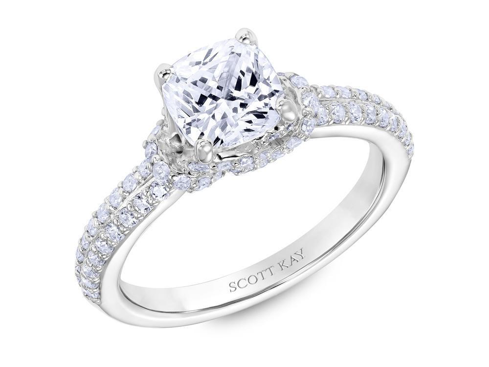 Scott Kay - SK6014 - Guardian SCOTT KAY Engagement Ring Birmingham Jewelry