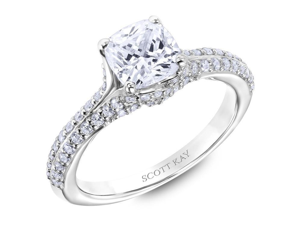 Scott Kay - SK6015 - Guardian SCOTT KAY Engagement Ring Birmingham Jewelry