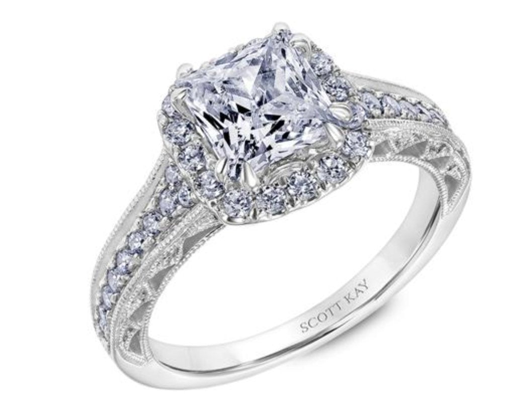 Scott Kay - SK6746 - Heaven's Gates SCOTT KAY Engagement Ring Birmingham Jewelry