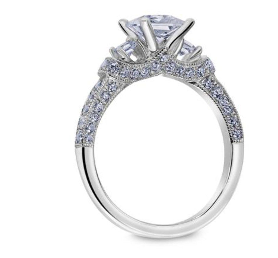 Scott Kay - SK8066 - Crown Setting SCOTT KAY Engagement Ring Birmingham Jewelry