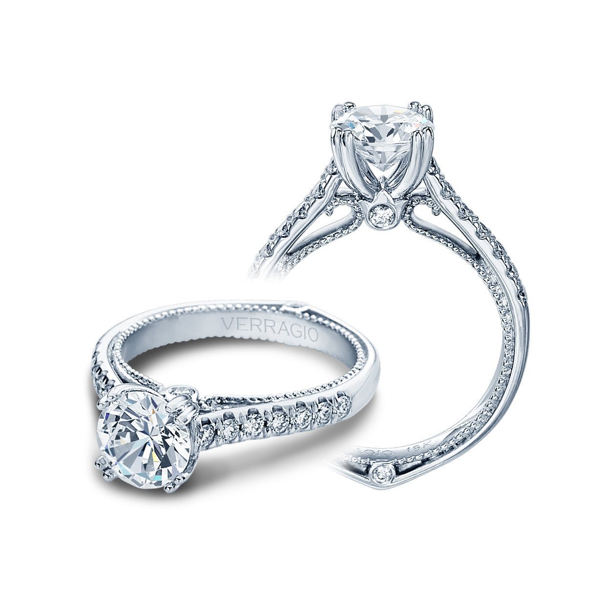 COUTURE-0412R VERRAGIO Engagement Ring Birmingham Jewelry Verragio Jewelry | Diamond Engagement Ring COUTURE-0412