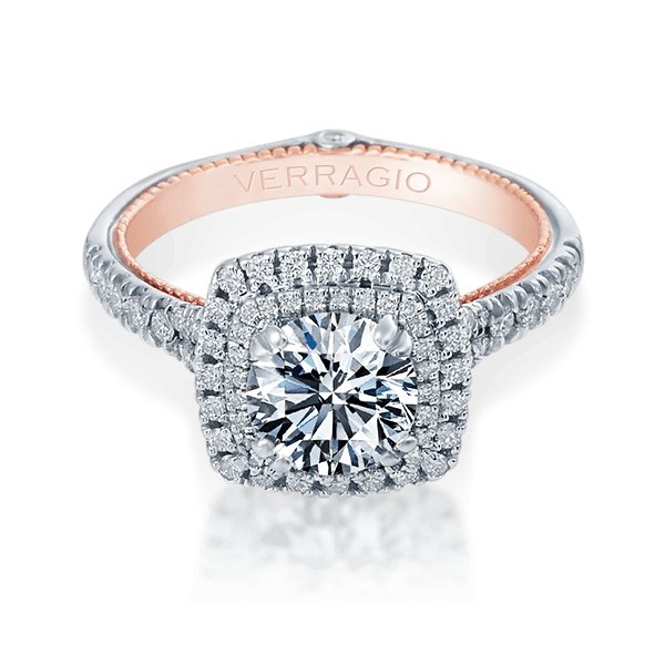 COUTURE-0425CU-TT VERRAGIO Engagement Ring Birmingham Jewelry Verragio Jewelry | Diamond Engagement Ring COUTURE-0425CU-TT