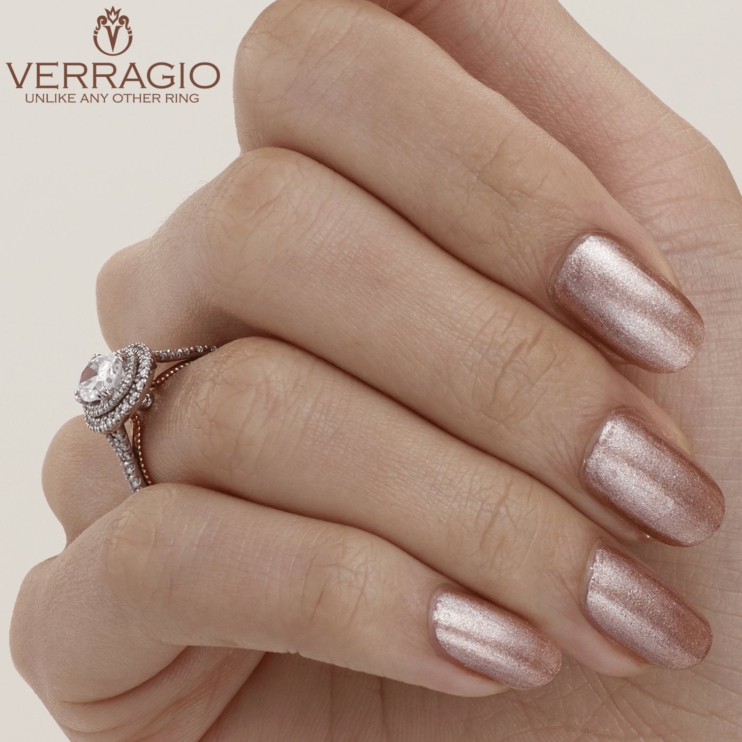 COUTURE-0425OV-TT VERRAGIO Engagement Ring Birmingham Jewelry Verragio Jewelry | Diamond Engagement Ring COUTURE-0425OV-TT