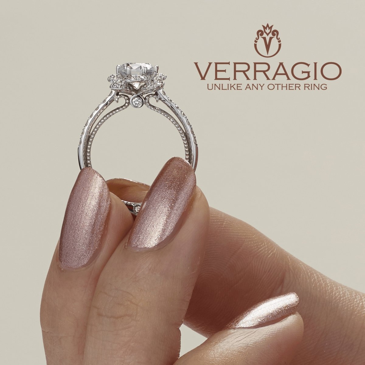 COUTURE-0428R VERRAGIO Engagement Ring Birmingham Jewelry Verragio Jewelry | Diamond Engagement Ring COUTURE-0428R