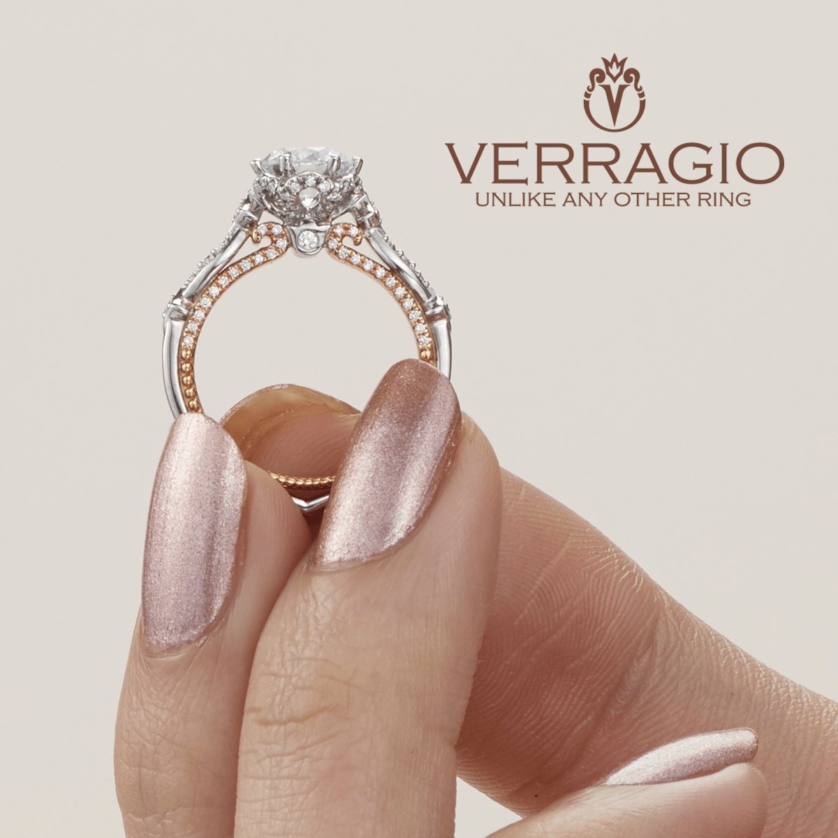 COUTURE-0443R-2WR VERRAGIO Engagement Ring Birmingham Jewelry Verragio Jewelry | Diamond Engagement Ring COUTURE-0443R-2WR
