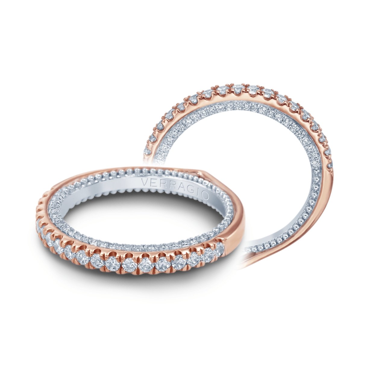 COUTURE-0444W-2RW VERRAGIO Wedding Band Birmingham Jewelry Verragio Jewelry | Diamond Wedding Band COUTURE-0444W-2RW