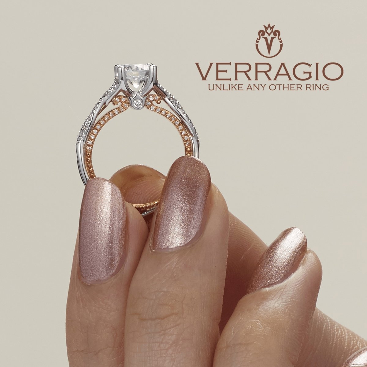 COUTURE-0446-2WR VERRAGIO Engagement Ring Birmingham Jewelry Verragio Jewelry | Diamond Engagement Ring COUTURE-0446-2WR