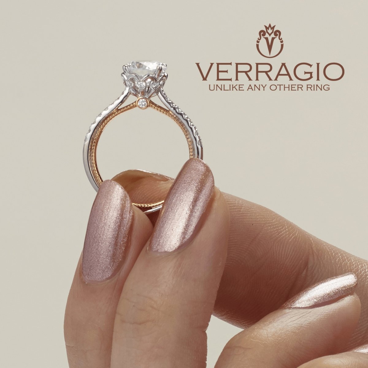 COUTURE-0456R-2WR VERRAGIO Engagement Ring Birmingham Jewelry Verragio Jewelry | Diamond Engagement Ring COUTURE-0456R-2WR