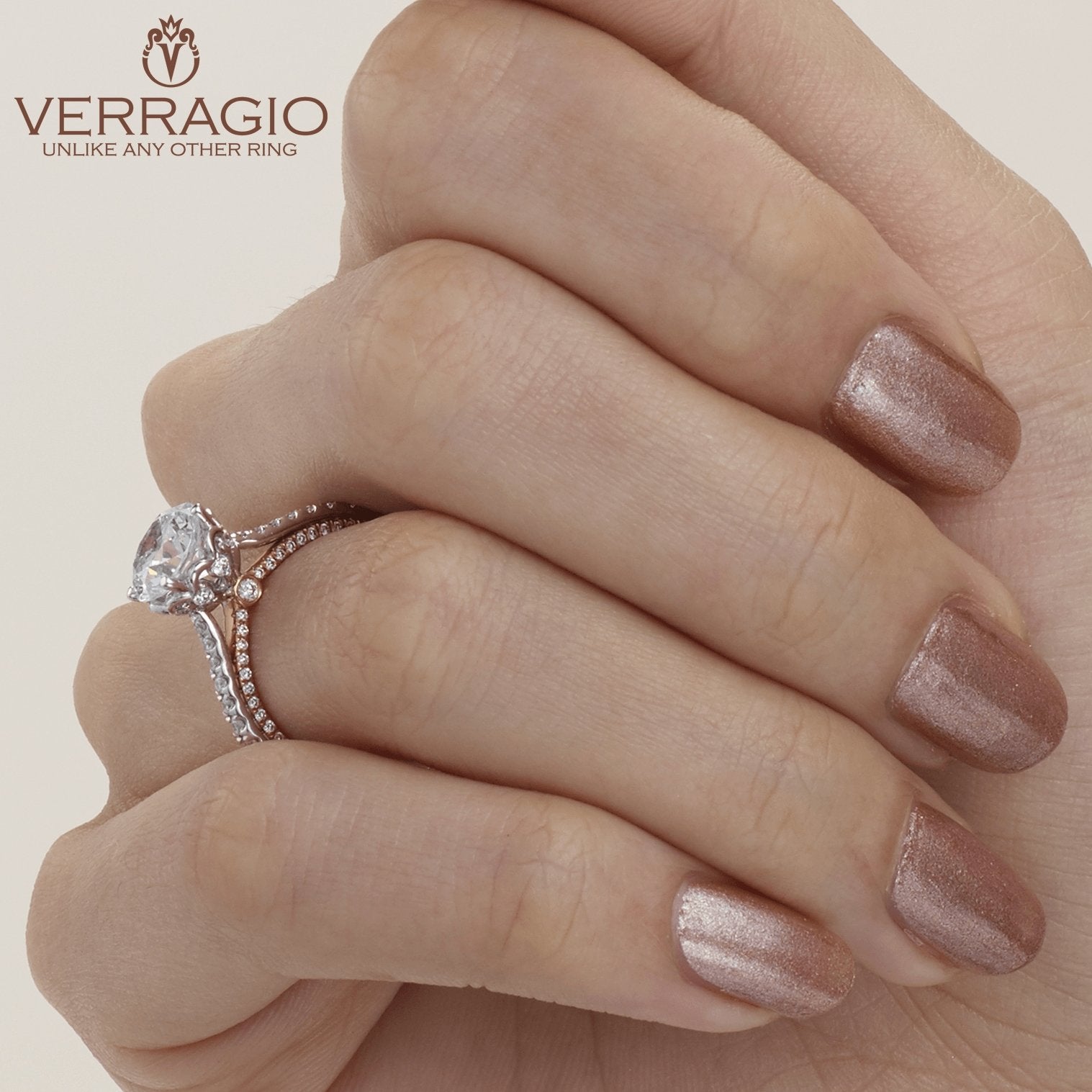 COUTURE-0456RD-2WR VERRAGIO Engagement Ring Birmingham Jewelry Verragio Jewelry | Diamond Engagement Ring COUTURE-0456RD-2WR
