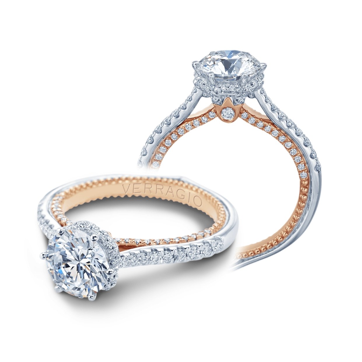 COUTURE-0458RD-2WR VERRAGIO Engagement Ring Birmingham Jewelry Verragio Jewelry | Diamond Engagement Ring COUTURE-0458RD-2WR