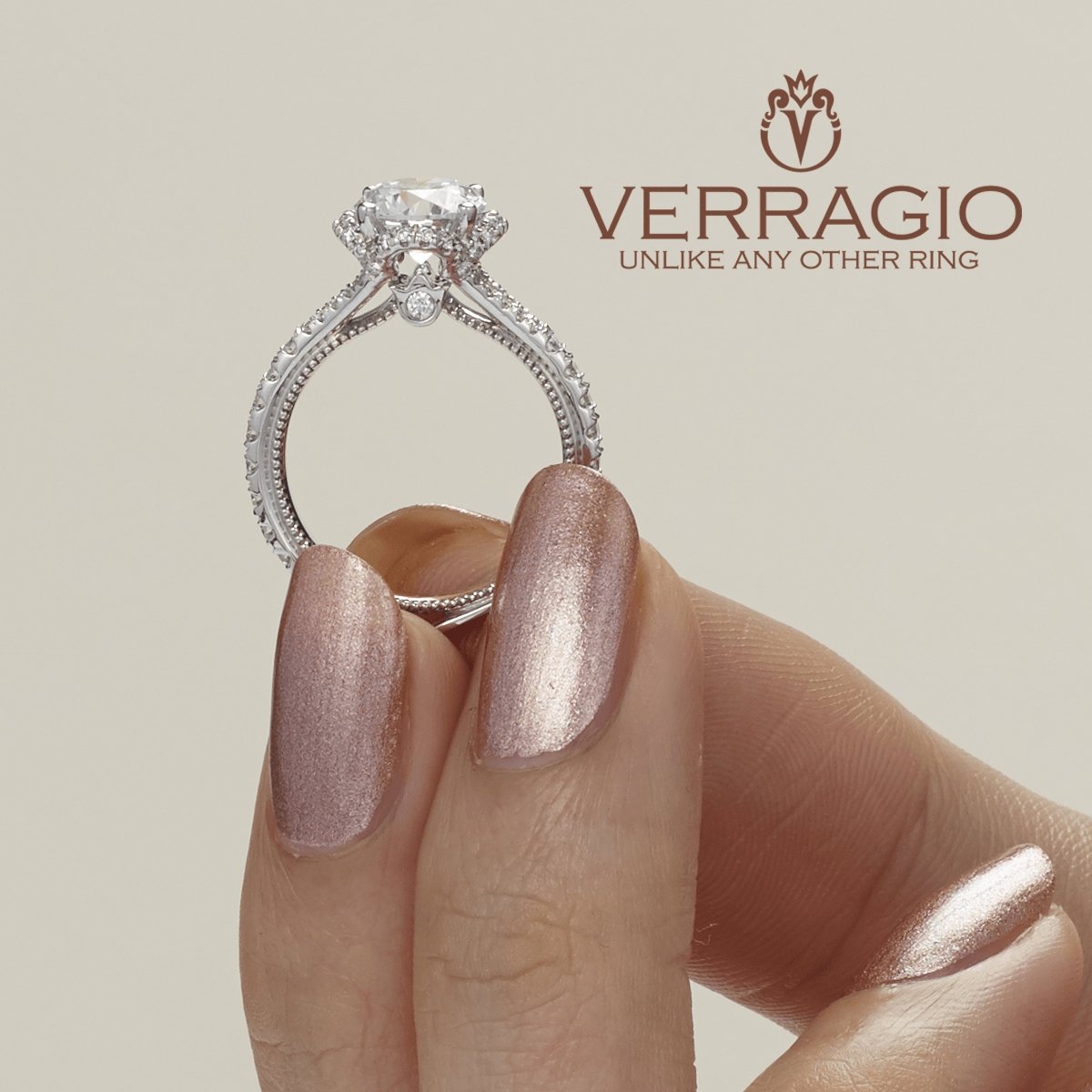 COUTURE-0461R VERRAGIO Engagement Ring Birmingham Jewelry Verragio Jewelry | Diamond Engagement Ring COUTURE-0461R