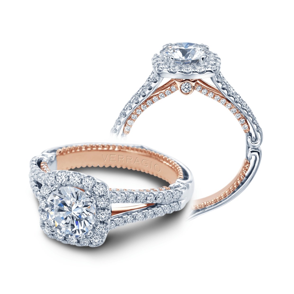 COUTURE-0474CU-2WR VERRAGIO Engagement Ring Birmingham Jewelry Verragio Jewelry | Diamond Engagement Ring COUTURE-0474CU-2WR