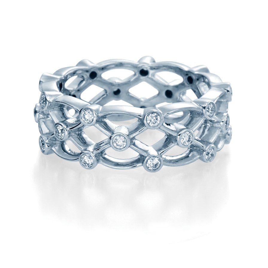 ETERNA-4025 VERRAGIO Women's Band Birmingham Jewelry Verragio Jewelry | Diamond Fashion Wedding Band ETERNA-4025