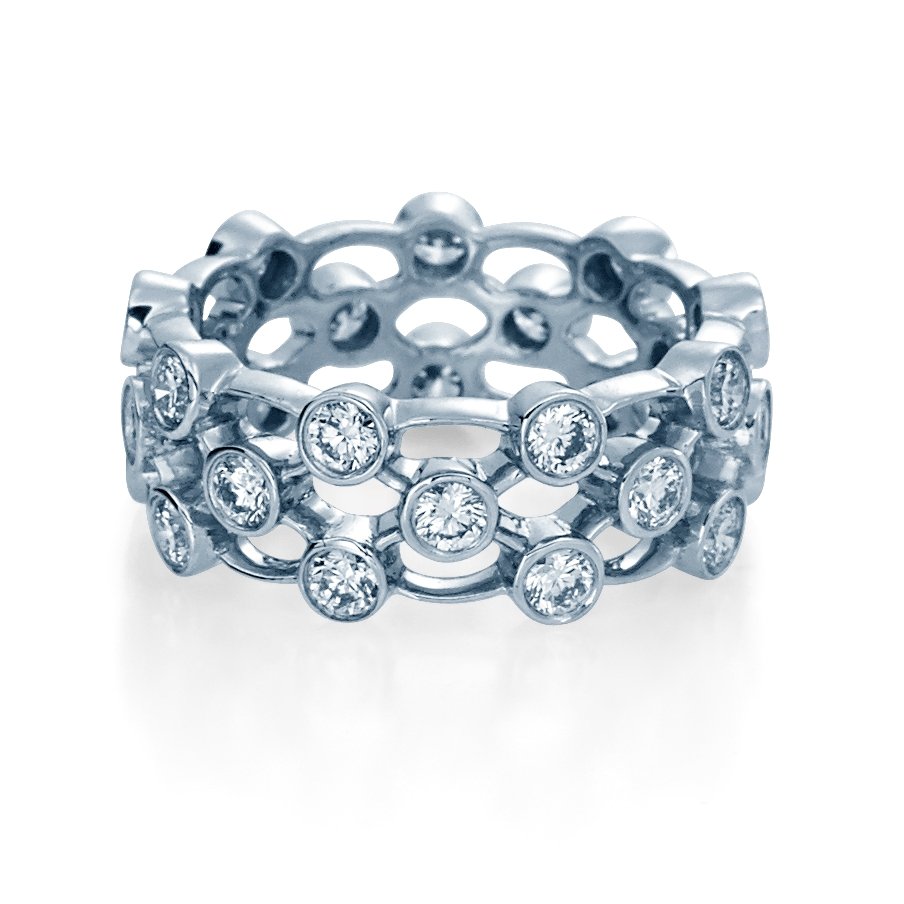 ETERNA-4025L VERRAGIO Wedding Band Birmingham Jewelry Verragio Jewelry | Diamond Fashion Wedding Band ETERNA-4025L