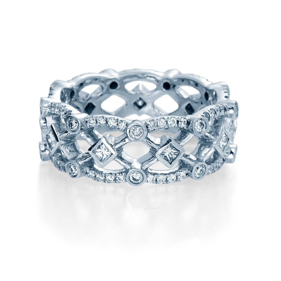 ETERNA-4026P VERRAGIO Women's Band Birmingham Jewelry Verragio Jewelry | Diamond Fashion Wedding Band ETERNA-4026P