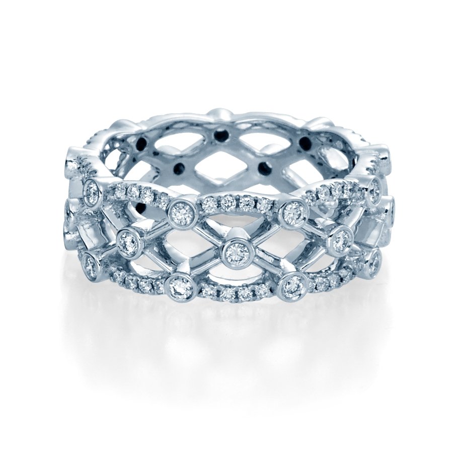 ETERNA-4026R VERRAGIO Women's Band Birmingham Jewelry Verragio Jewelry | Diamond Fashion Wedding Band ETERNA-4026R