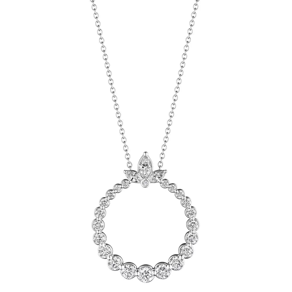 VANGUARD J-0431702-WP VERRAGIO FINE JEWELRY Pendant Birmingham Jewelry Verragio Fine Jewelry | Diamond Pendant VANGUARD J-0431702-WP