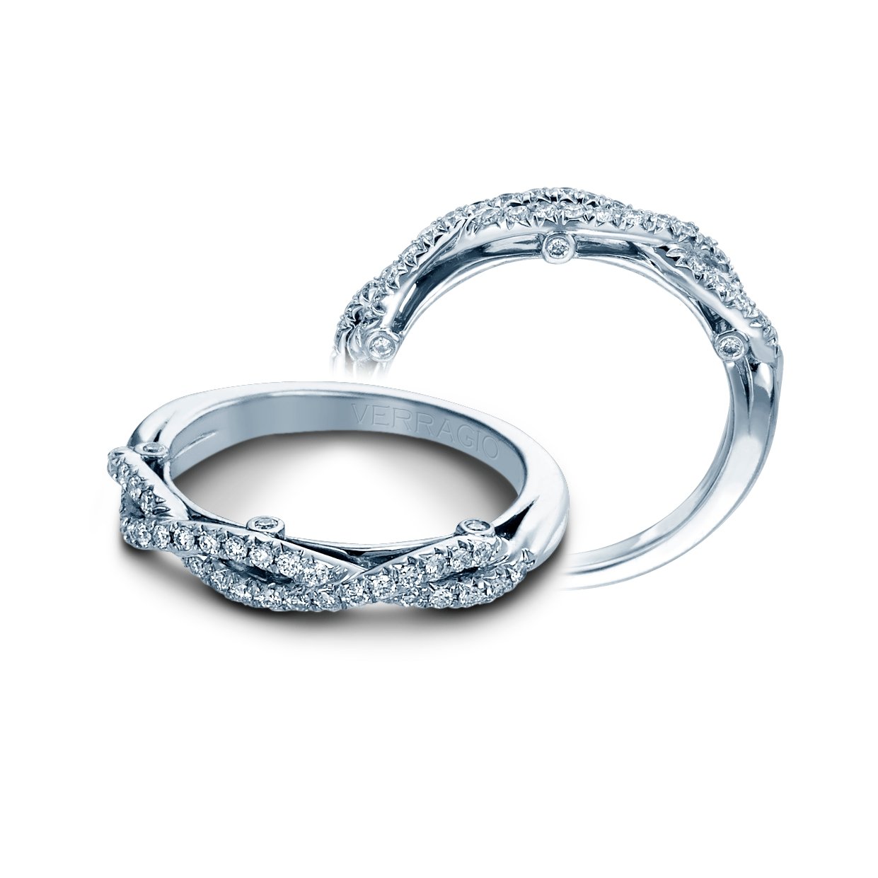 INSIGNIA-7050W VERRAGIO Wedding Band Birmingham Jewelry Verragio Jewelry | Diamond Wedding Band INSIGNIA-7050W