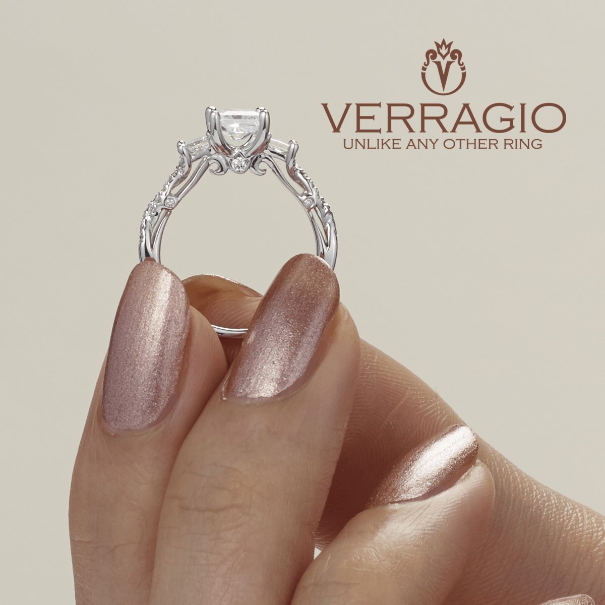 INSIGNIA-7055P VERRAGIO Engagement Ring Birmingham Jewelry Verragio Jewelry | Diamond Engagement Ring INSIGNIA-7055P