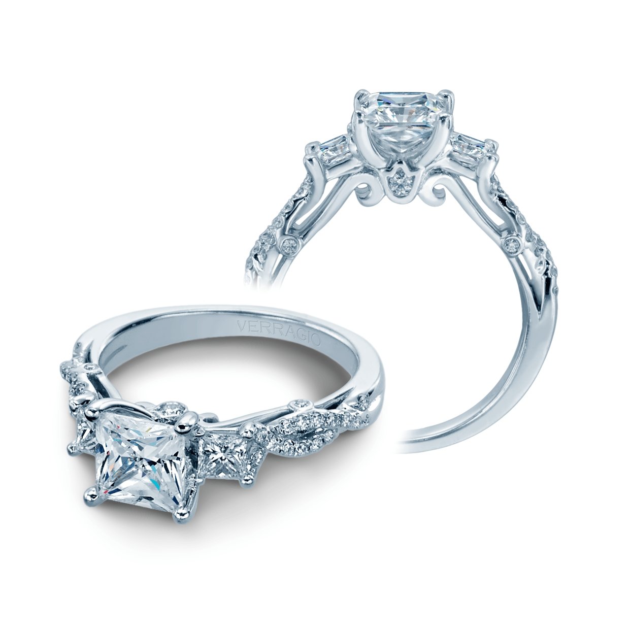 INSIGNIA-7055P VERRAGIO Engagement Ring Birmingham Jewelry Verragio Jewelry | Diamond Engagement Ring INSIGNIA-7055P