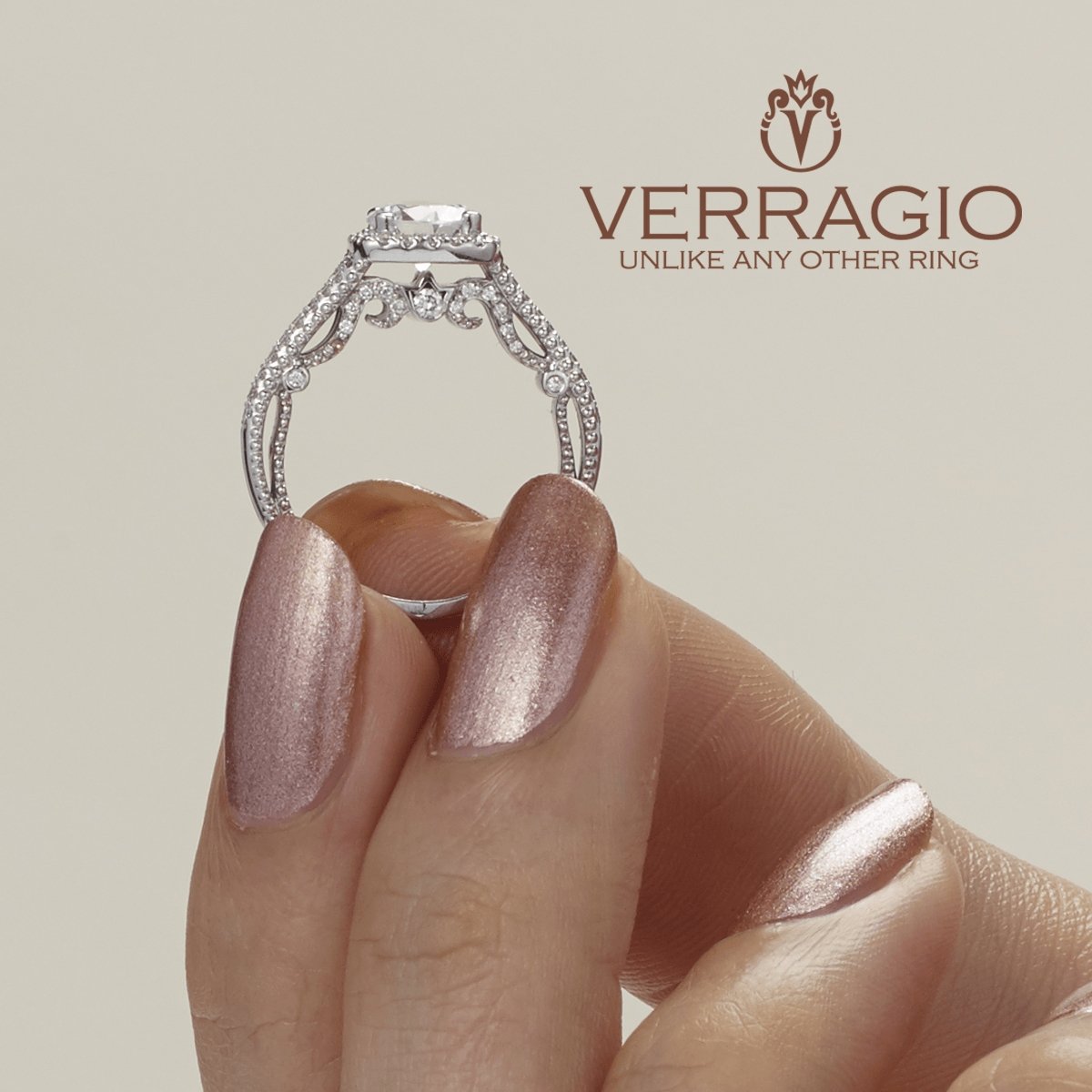 INSIGNIA-7062CU VERRAGIO Engagement Ring Birmingham Jewelry Verragio Jewelry | Diamond Engagement Ring INSIGNIA-7062CU