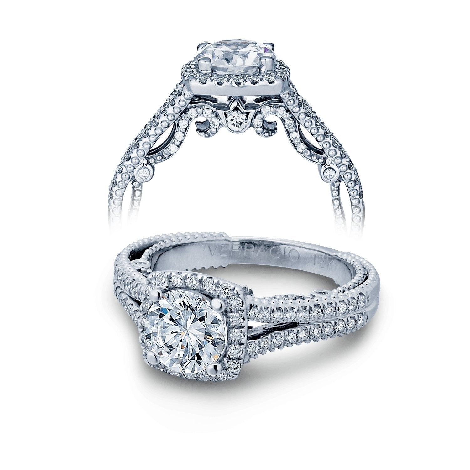 INSIGNIA-7062CU VERRAGIO Engagement Ring Birmingham Jewelry Verragio Jewelry | Diamond Engagement Ring INSIGNIA-7062CU
