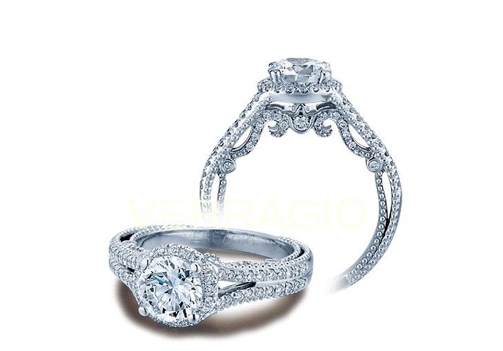 INSIGNIA-7062R VERRAGIO Engagement Ring Birmingham Jewelry Verragio Jewelry | Diamond Engagement Ring INSIGNIA-7062R