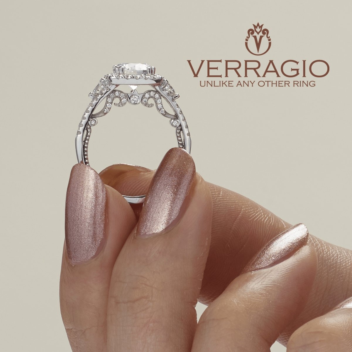 INSIGNIA-7068CUL VERRAGIO Engagement Ring Birmingham Jewelry Verragio Jewelry | Diamond Engagement Ring INSIGNIA-7068CUL