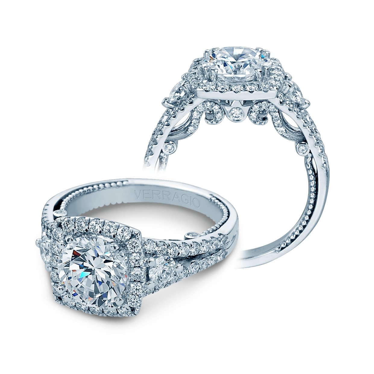 INSIGNIA-7068CUL VERRAGIO Engagement Ring Birmingham Jewelry Verragio Jewelry | Diamond Engagement Ring INSIGNIA-7068CUL